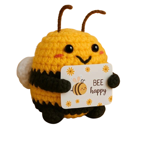 Mini peluche Bee happy