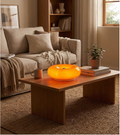 Lampe d'appoint en forme d'anneau socle métallique