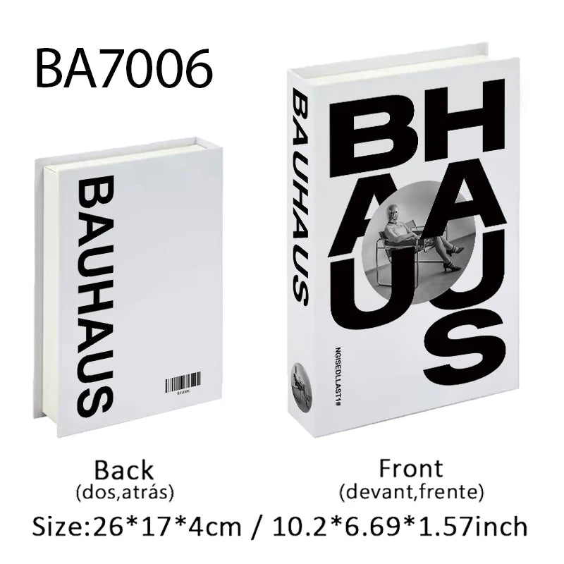 Livre décoratif Bauhaus