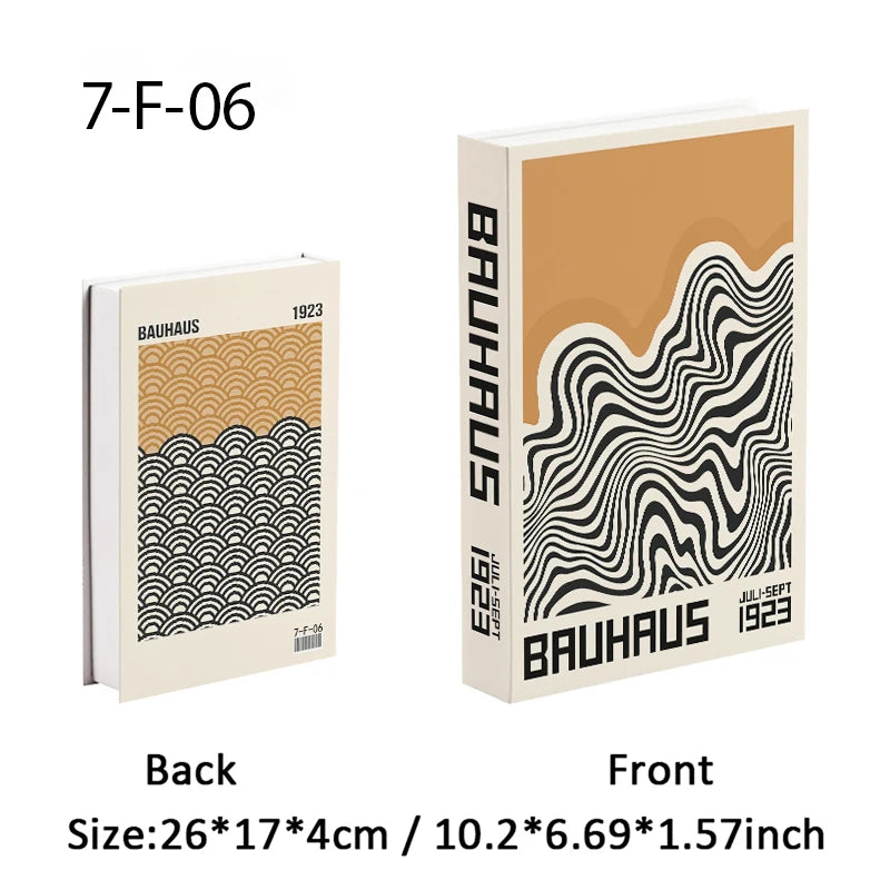 Livre décoratif Bauhaus