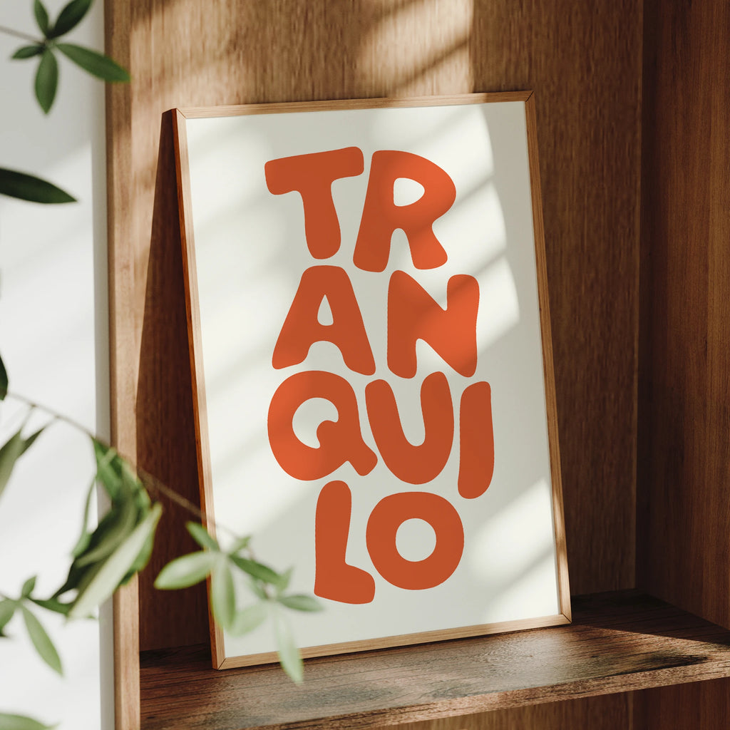 Affiche Tranquilo