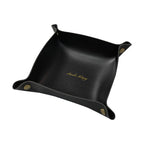 Plateau en cuir Vintage