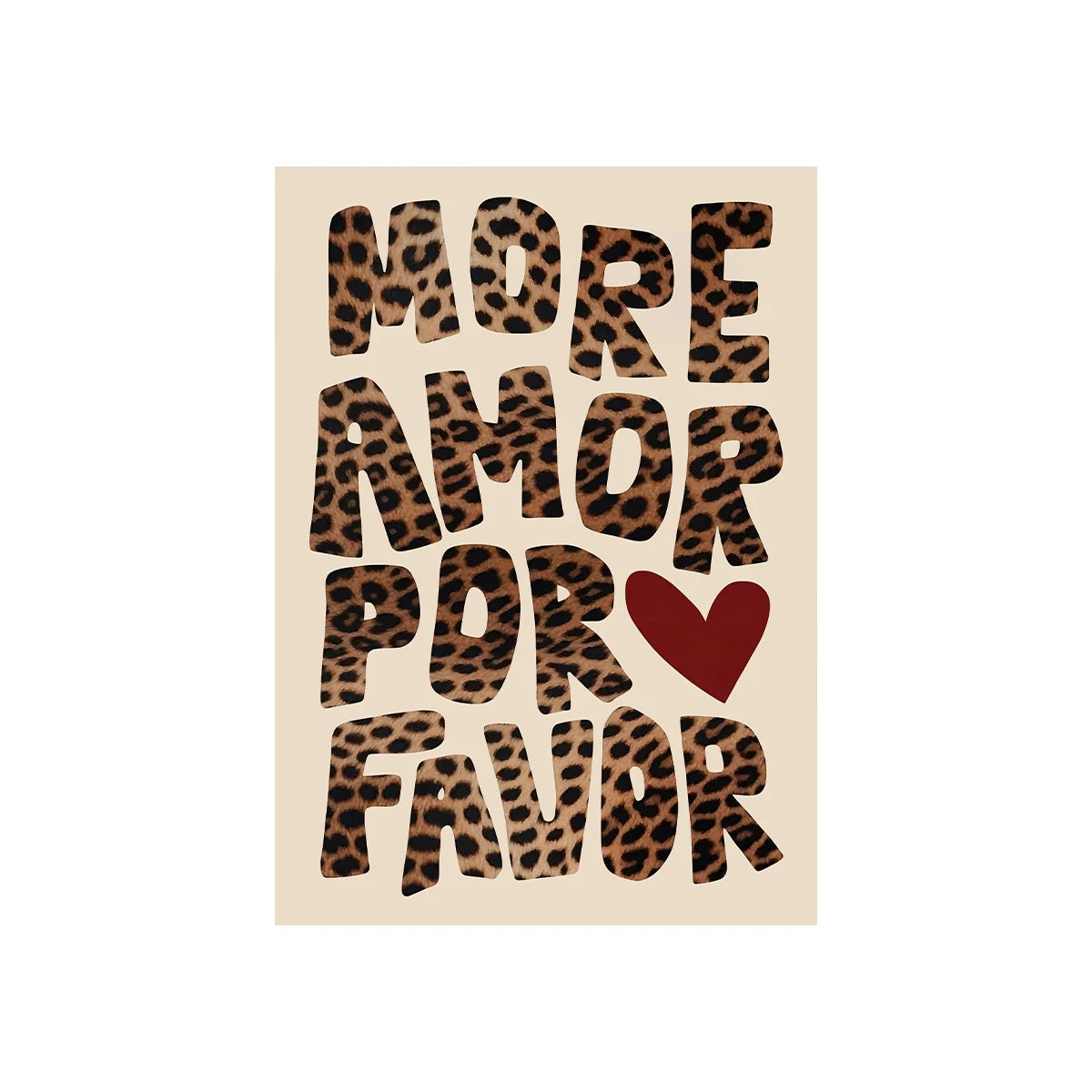 Affiches Léopard
