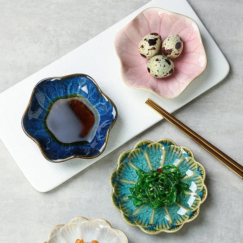 ASSIETTE JAPONAISE ÉMAILLÉE