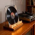 Support mural pour présenter une pochette de disque vinyle