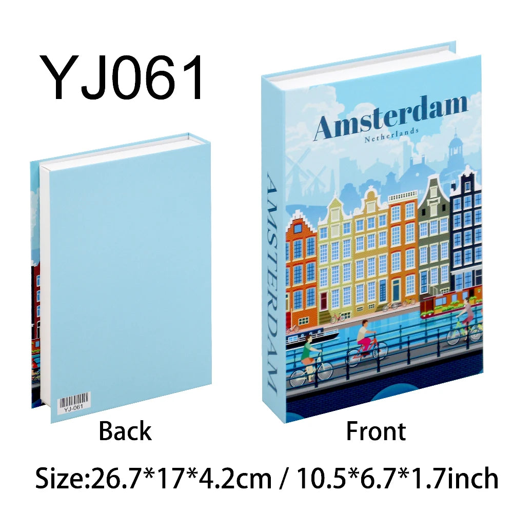 FAUX LIVRES DÉCORATIFS — SÉRIE VOYAGE