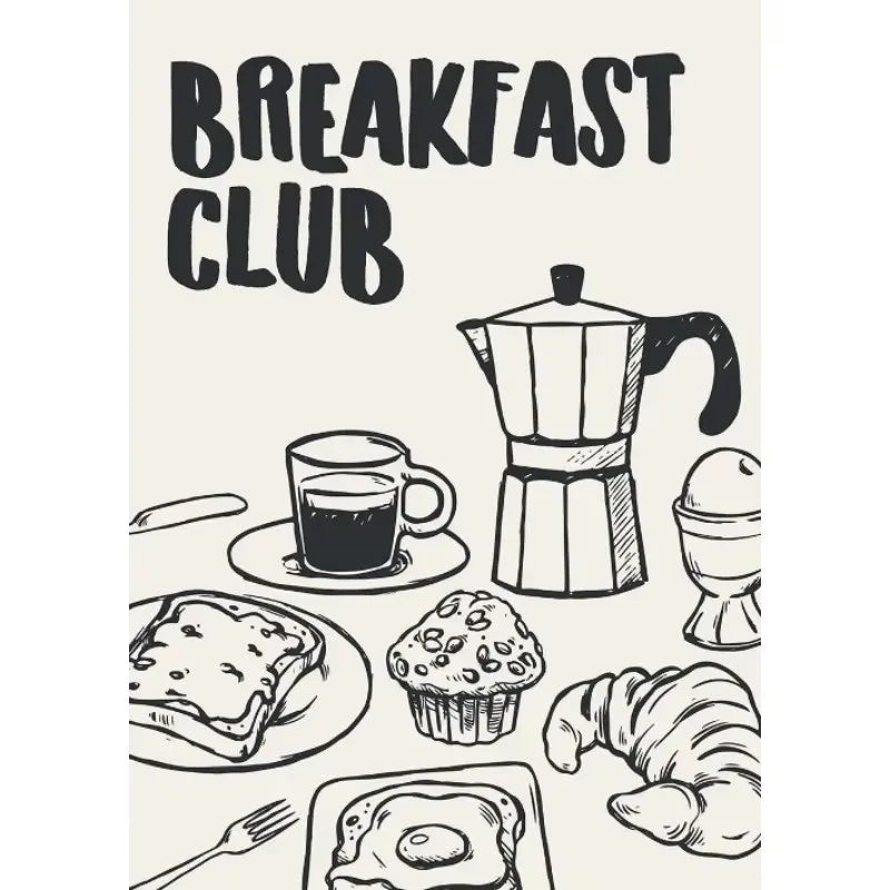 AFFICHE COFFEE CLUB