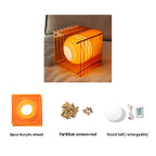 LAMPE ACRYLIQUE RECHARGEABLE