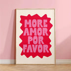Affiche More Amor Por Favor