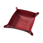 Plateau en cuir Vintage