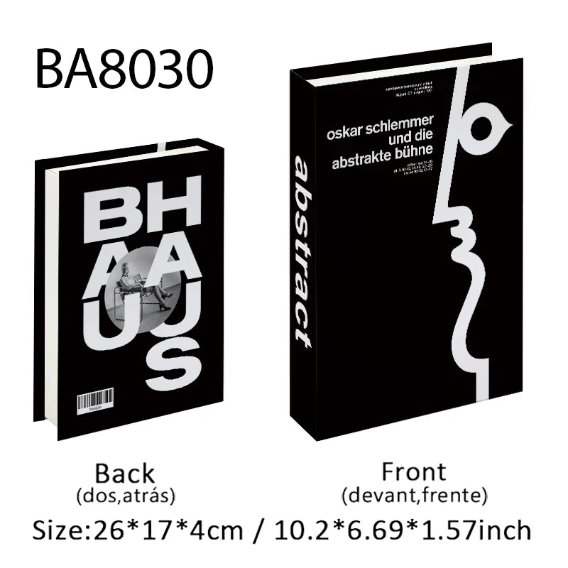 Livre décoratif Bauhaus