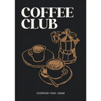AFFICHE COFFEE CLUB