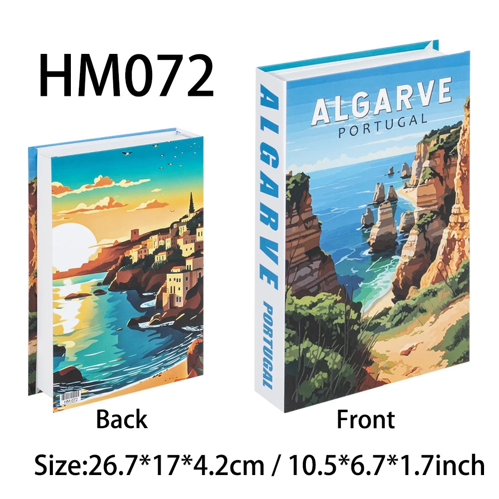 FAUX LIVRES DÉCORATIFS — SÉRIE VOYAGE