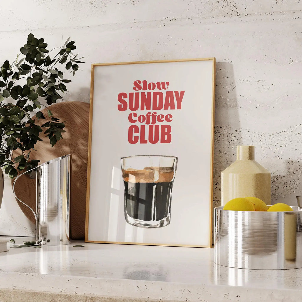 AFFICHE COFFEE CLUB