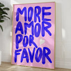 Affiche More Amor Por Favor