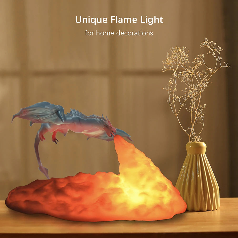 LAMPE DRAGON LED
