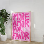 Affiche More Amor Por Favor