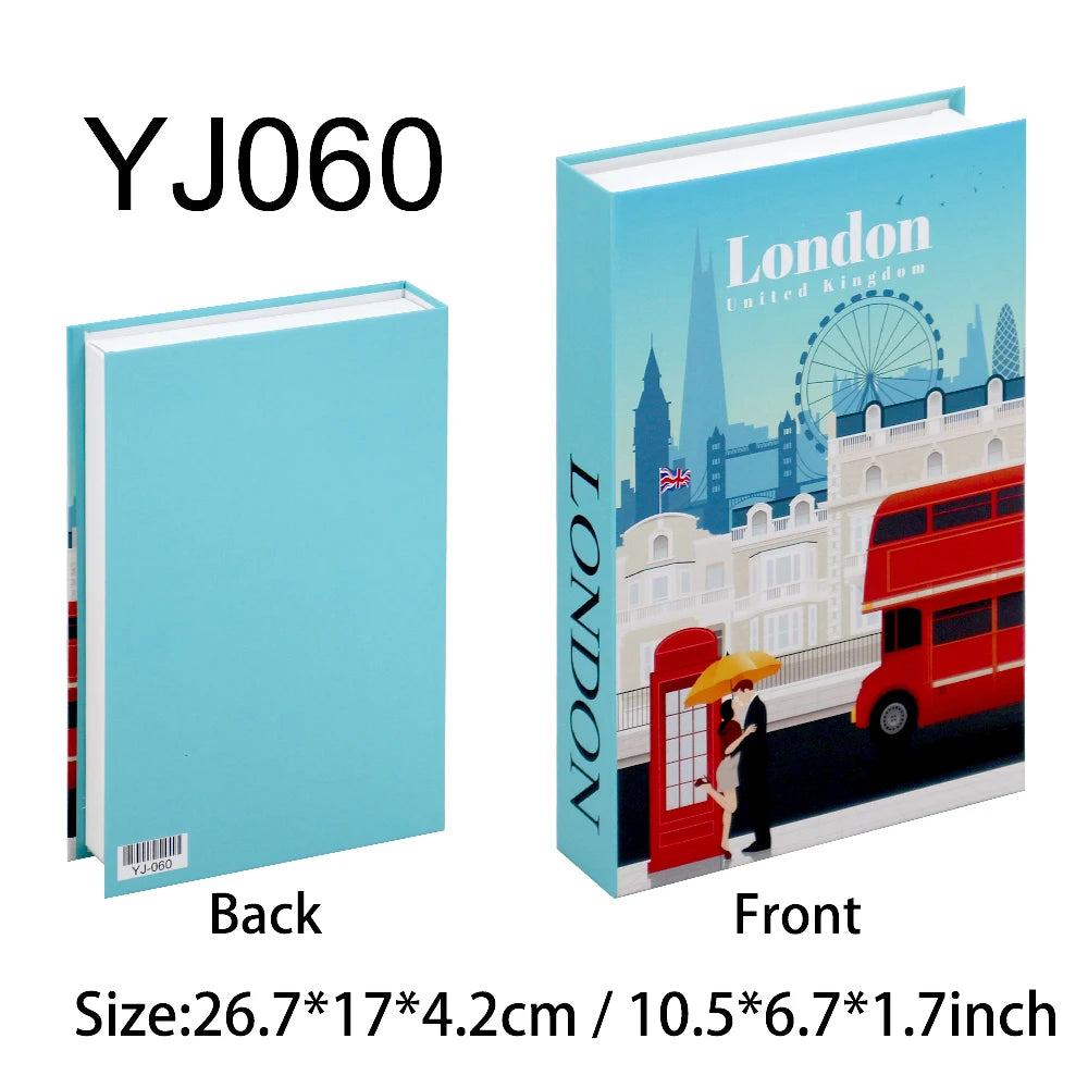 FAUX LIVRES DÉCORATIFS — SÉRIE VOYAGE