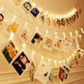 Guirlande lumineuse LED avec pinces à photos