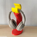 Support de casque audio en briques emboîtables