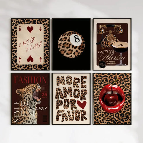 Affiches Léopard