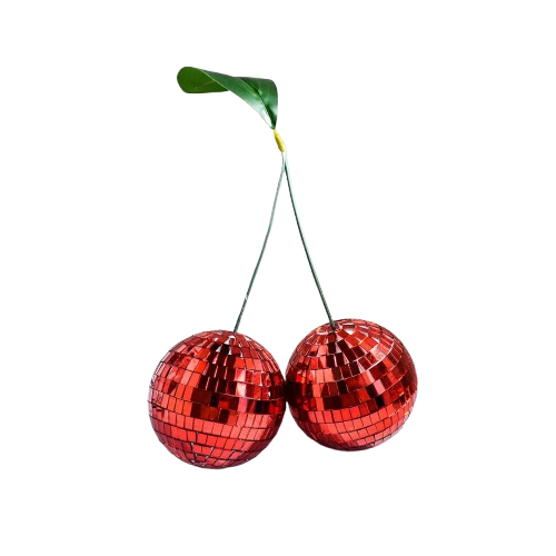 Boule Disco Cerise