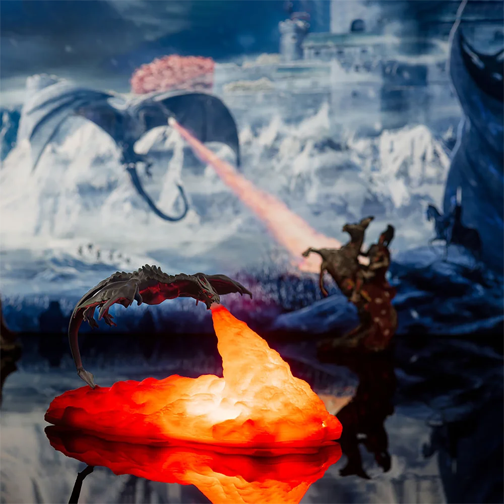 LAMPE DRAGON LED