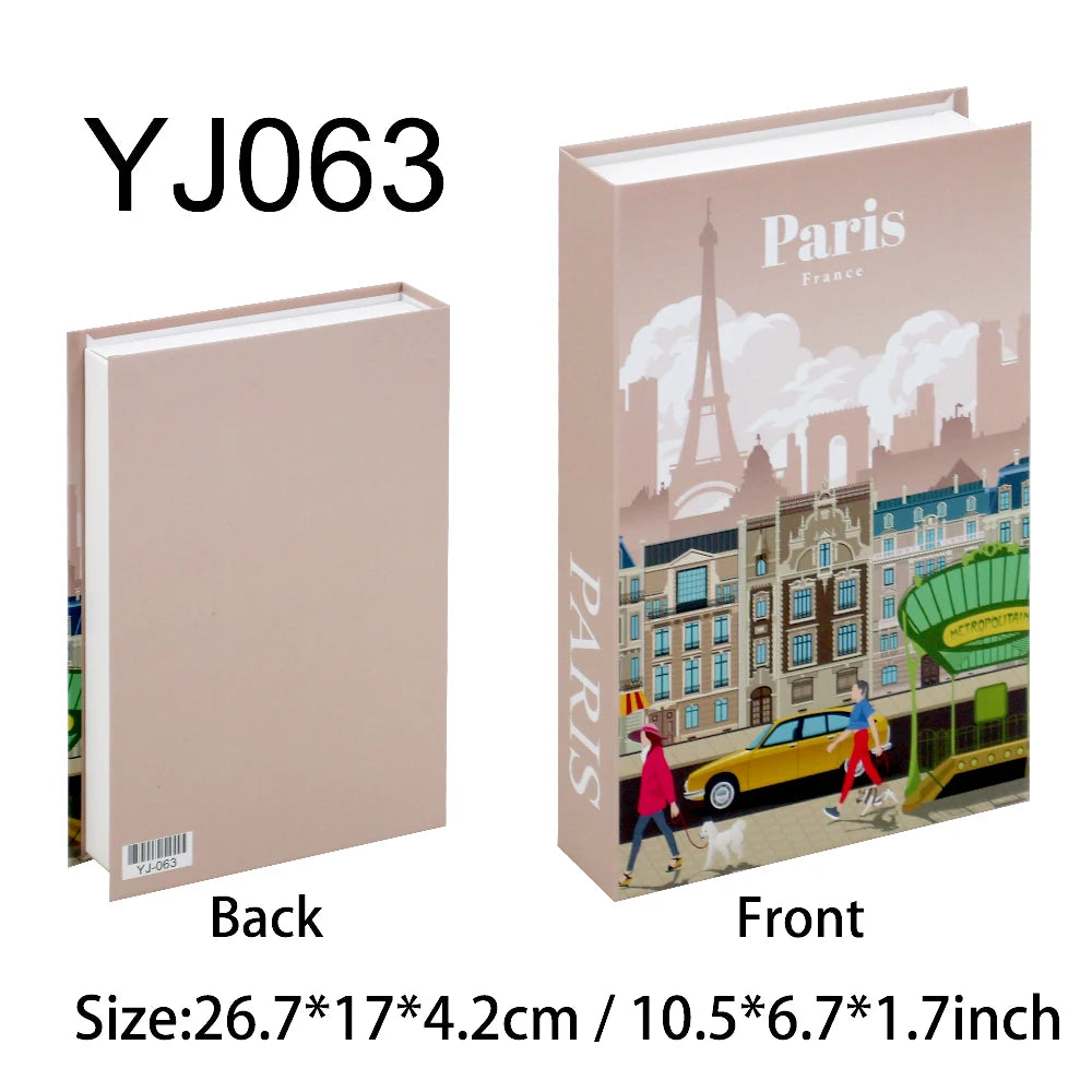 FAUX LIVRES DÉCORATIFS — SÉRIE VOYAGE