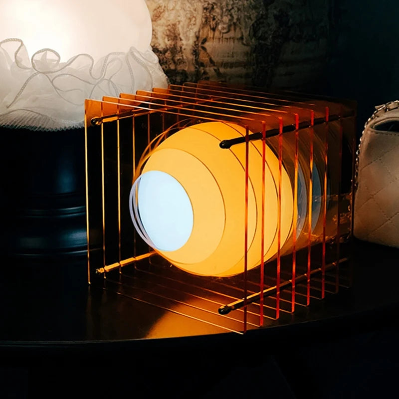LAMPE ACRYLIQUE RECHARGEABLE