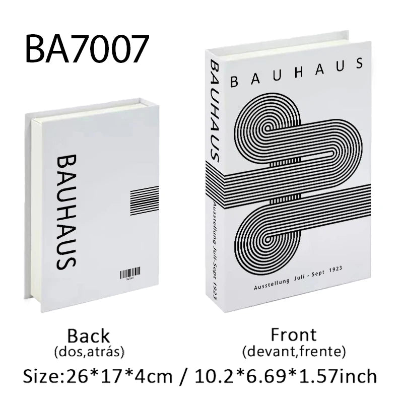 Livre décoratif Bauhaus
