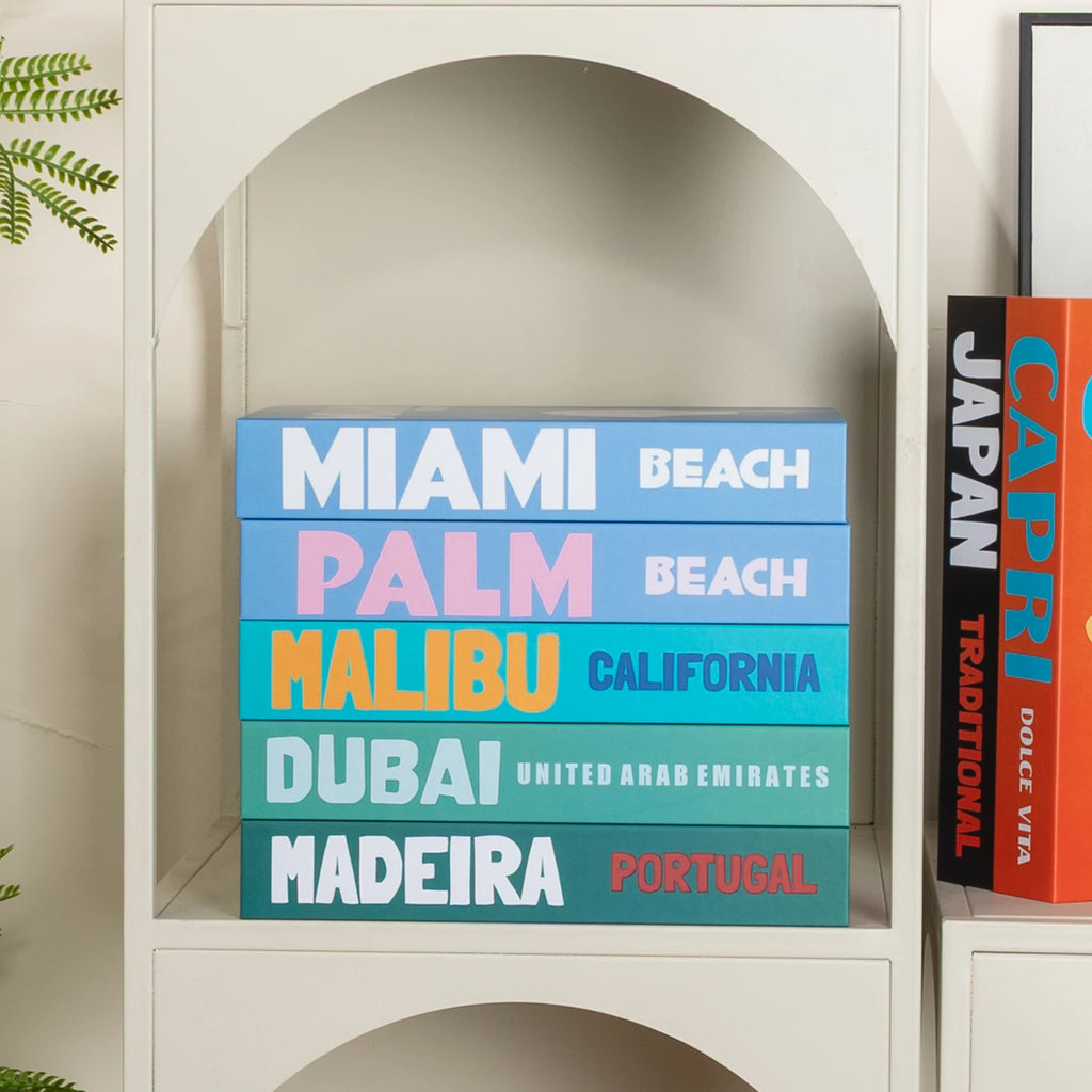 FAUX LIVRES DÉCORATIFS — SÉRIE VOYAGE
