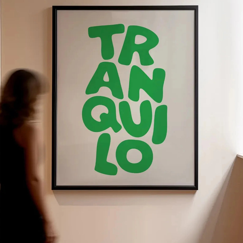 Affiche Tranquilo