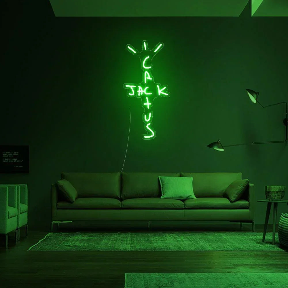LAMPE LED NÉON CACTUS JACK